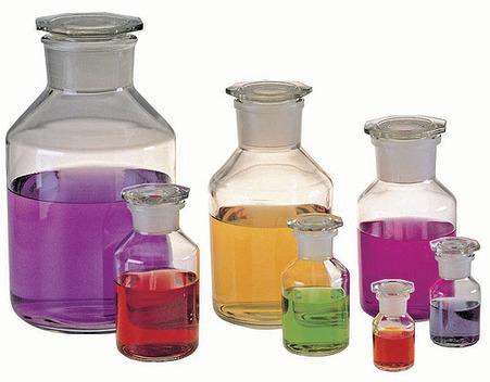 BSW Borosilicate Glass Storage bottle, Color : Transparent