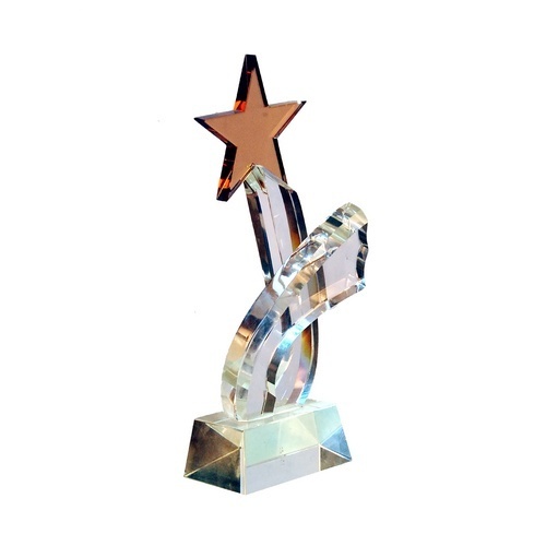 Modi Graphic Engraved Crystal Award, Packaging Type : Cardboard Box