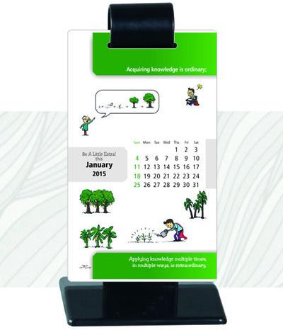 Printed Wall Calendar