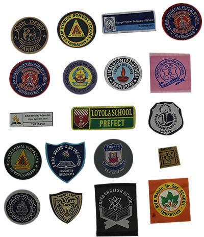 Polyester Cloth Badge, Size : 2 Inch Dia
