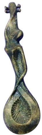 Bronze Sitar Statue