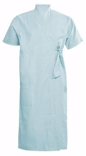 Patient Gown, Sleeve Type : Half Sleeve