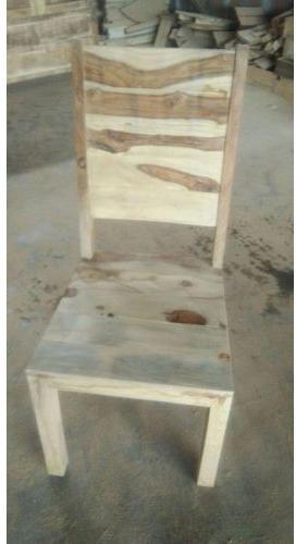 Wooden armrest chair
