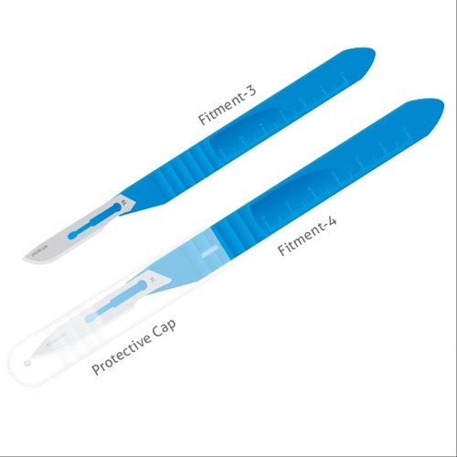 Stainless Steel Disposable Scalpels Blade, Size : 11 cm