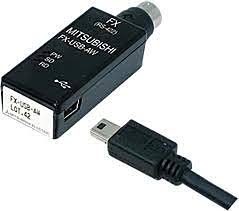 Mitsubishi FX-USB-AW, for Industrial, Color : Black