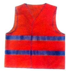 Plain Polyester Construction Vest, Size : All sizes