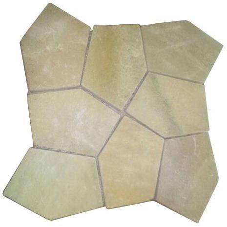 Matt Sandstone Floor Stone Slab, Packaging Type : Box