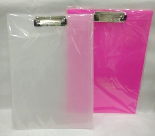 Plastic clipboard, for School Use, Pulp Material : Polypropylene
