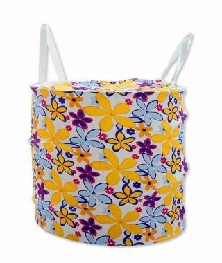 Polyester Laundry Bag, Pattern : Floral