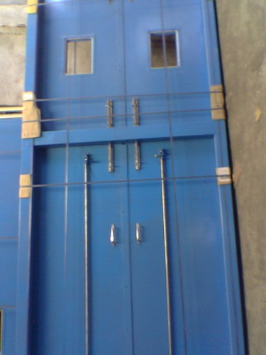 Stainless Steel Hangar Door