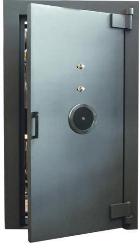 Polished Steelage Vault Door