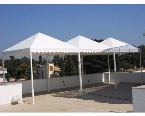 Plain Commercial Canopy Tent, Color : White