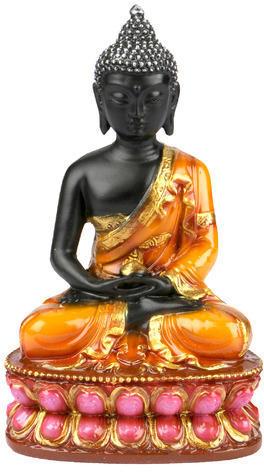 Resin Idol Statue Showpiece, Color : Black