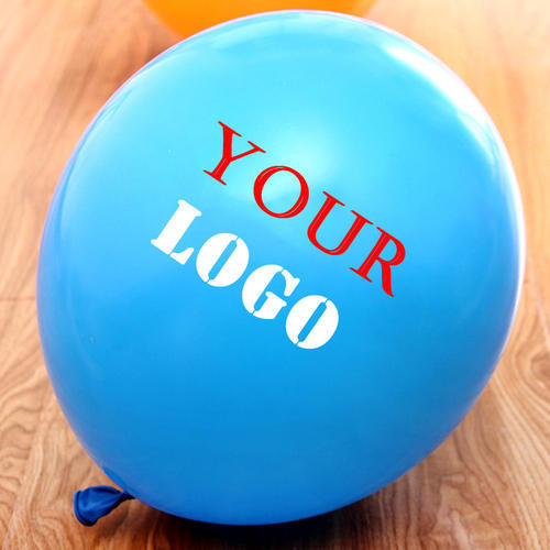 Blue Promotional Printed Balloon