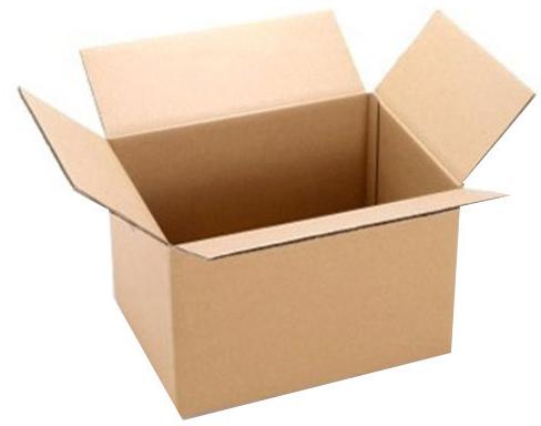 Kraft Paper corrugated carton box, Box Capacity : Customized