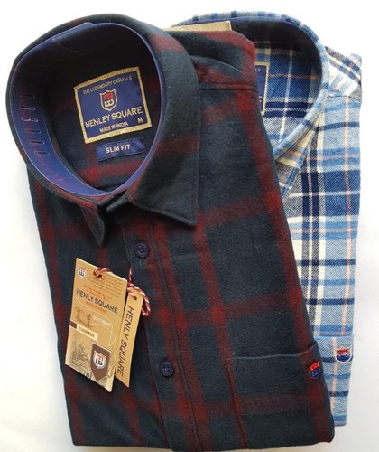 Cotton Casual Shirts, Pattern : Checks