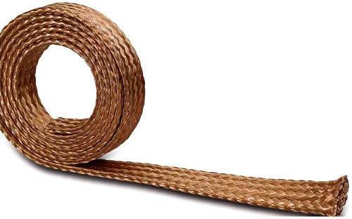 Cu-ETP1 Cu-OF1 copper flexible braided wire, for Electrotechnical components