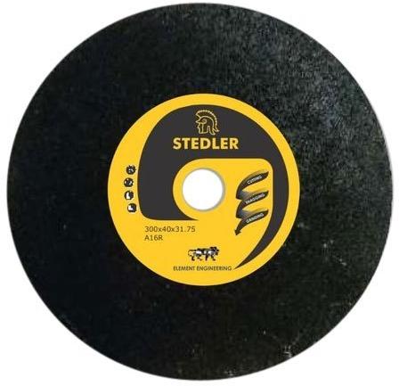 STEDLER Aluminium Oxide Double Reinforced Grinding Wheel, for Heavy Duty Work, Shape : Round