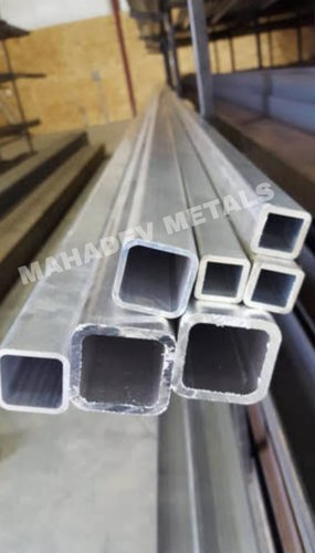 Aluminium Aluminum Square Tubes, Color : Silver