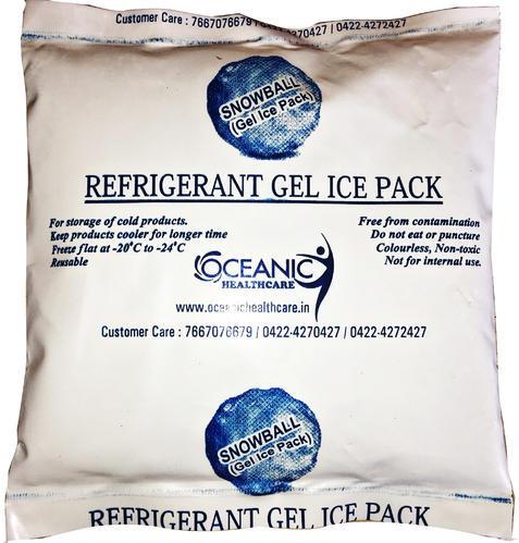 Oceanic Healthcare Ice Gel Pack, Color : white