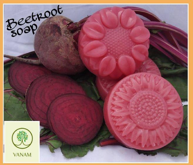 All Natural 100gm Beetroot Soap, for Bathing, Parlour, Personal, Skin Care