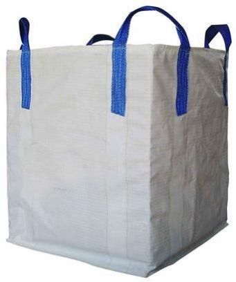 White Plain PP Woven Bulk Bag