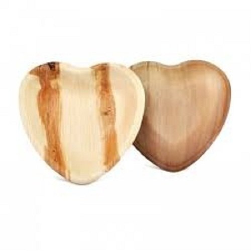 Heart Shape Areca Leaf Plate