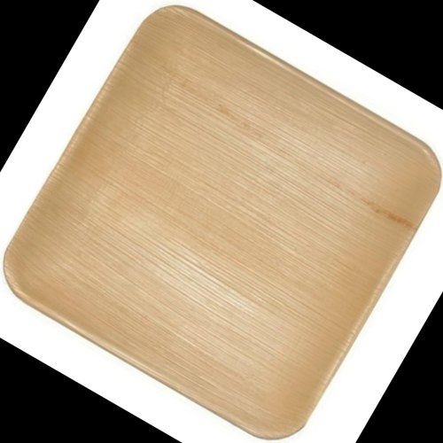 Square Areca Leaf Plate, for Serving Food, Size : 6inch, 8inch.10inch