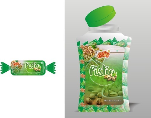 Milk Butter and Pista Toffee, Packaging Type : Jar, Pouch