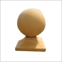 Polished Plain Sandstone Baluster Ball, Size : Standard