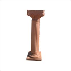 Round Polished Sandstone Pillar, for Decoration, Feature : Attractive Pattern, Fine Finished
