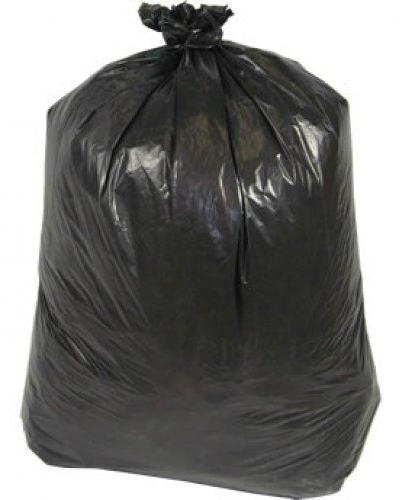 Plain Plastic Compostable Garbage Bags, Color : Black