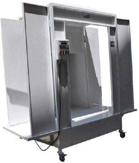 Electric 1000-2000kg Conveyorised Powder Coating Booth, Certification : CE Certified