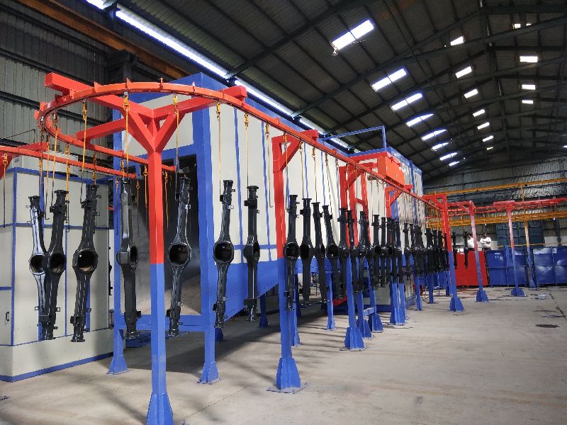 Powder Liquid Coating Plant