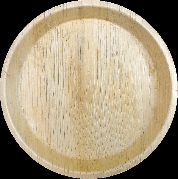 Woodka Premium Eco-Friendly Tableware 12 Inch Round plates (Pack of 25)