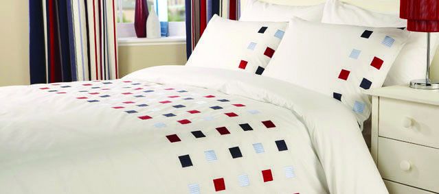 Cotton Bedspreads, for Hotel, Technics : Machine Made