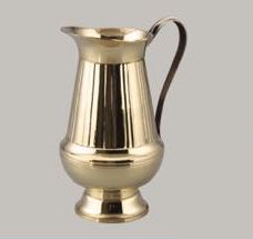 Flora Brass Jug