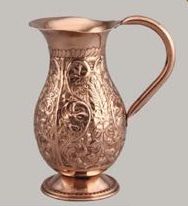 Mughlai Copper Jug