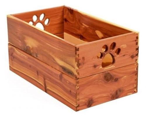 Wooden Dog Basket