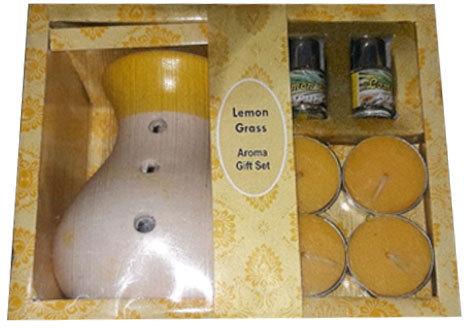 Lemon Grass Aroma Gift Set, Shape : Square
