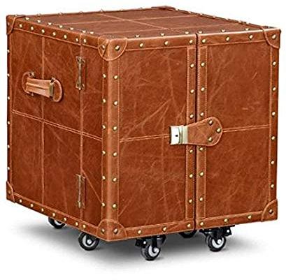 Plain Leather Bar Trunk, Feature : Accurate Dimension, Easy To Place