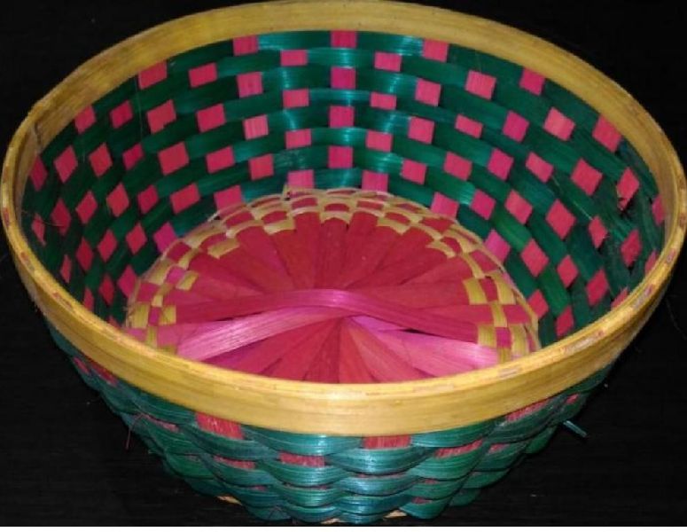 Bamboo Flower Basket