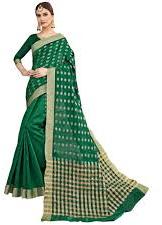 Silk Saree, for Dry Cleaning, Pattern : Printed