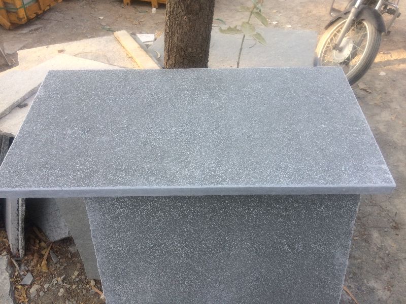 Polished Grey Chamfered Limestone, for Bathroom, House, Kitchen, Feature : Crack Resistance, Good Looking