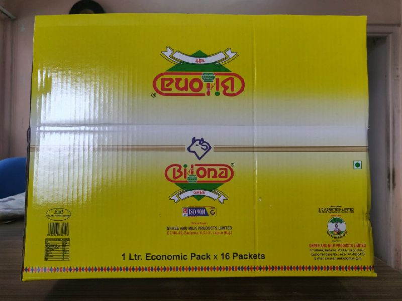 Corrugated Paper Ghee Boxes