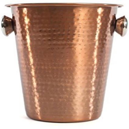 Copper Hammared Wine Bucket