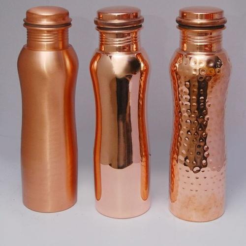 Curve Shape Copper Bottle