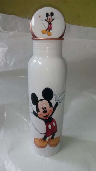 Meena Mickey Mouse Copper Bottle