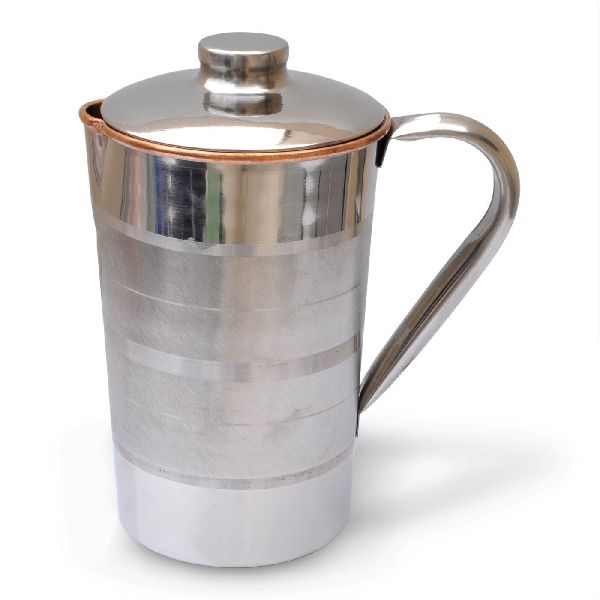Polished Stainless Steel Jug, for Serving Water, Feature : Corrosion Resistance, Durable, Eco Friendly