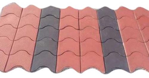 Cement Wave Paver Block, Feature : Fine Finished, Optimum Strength, Washable